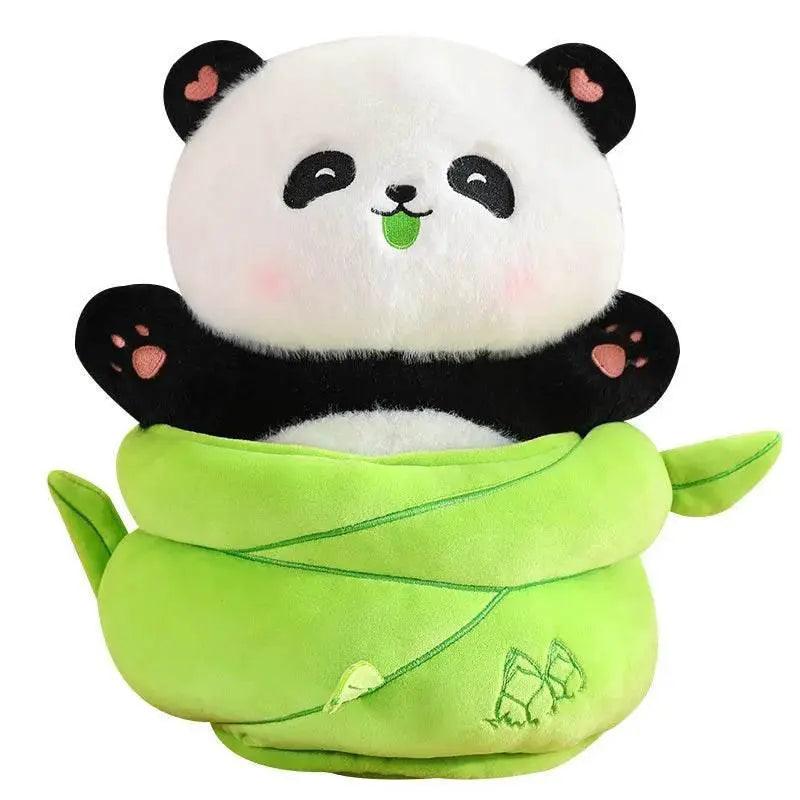 Cute Bamboo Panda Dinosaur Rabbit Plush Toy for Home Decoration and Comfort Sleep Pillow - ToylandEU™