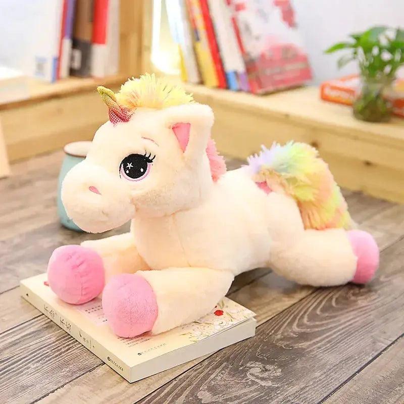 Rainbow Unicorn Plush Toy Huggable Gift For All Ages - ToylandEU™