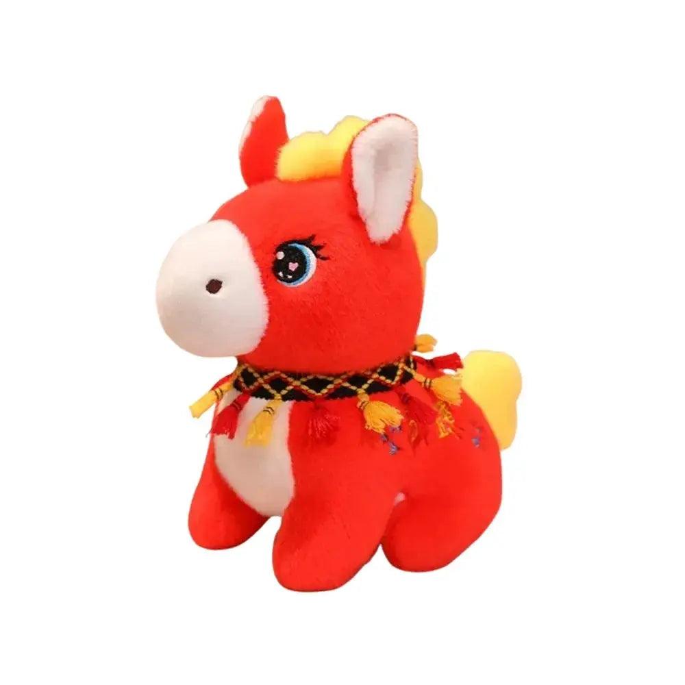 Zodiac Horse Plush Doll Embroidered New Year Charm 2026 - ToylandEU™