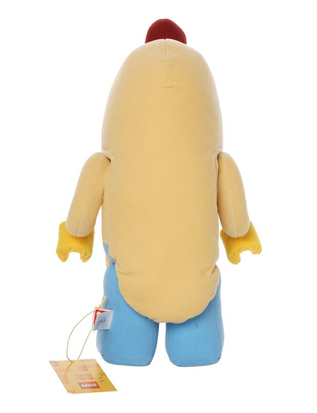 LEGO® Hot Dog Guy Plush | Character Stuffed Toy | Ages 6+