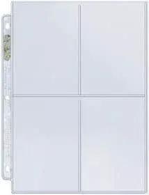 Ultra Pro 4-Pocket Pages 204D (100ct) - ToylandEU™