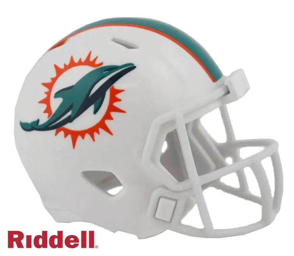 Miami Dolphins Riddell Pocket Pro Speed Helmet 2018 - ToylandEU™