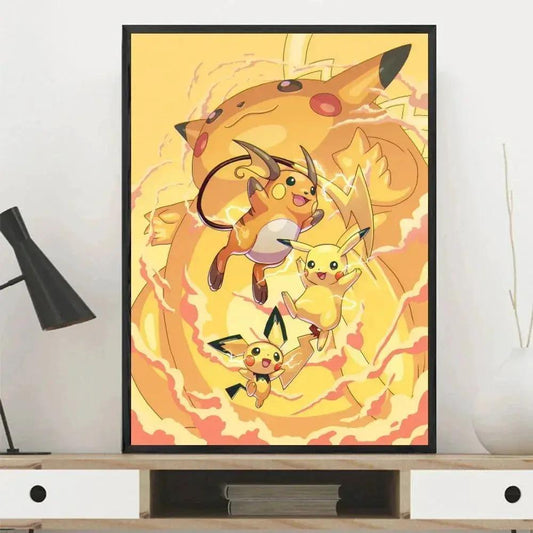 Pokemon Canvas Art Premium Quality Canvas Print - ToylandEU™