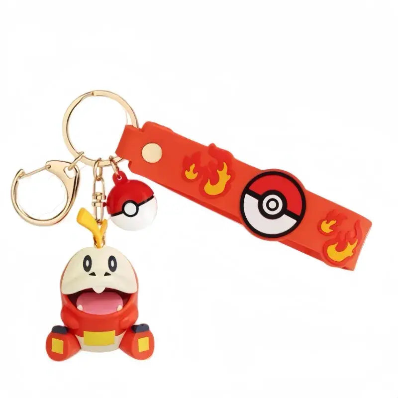 Pokemon Keychain Set Snorlax Mimikyu Cubone Cute Charms for Bags - ToylandEU