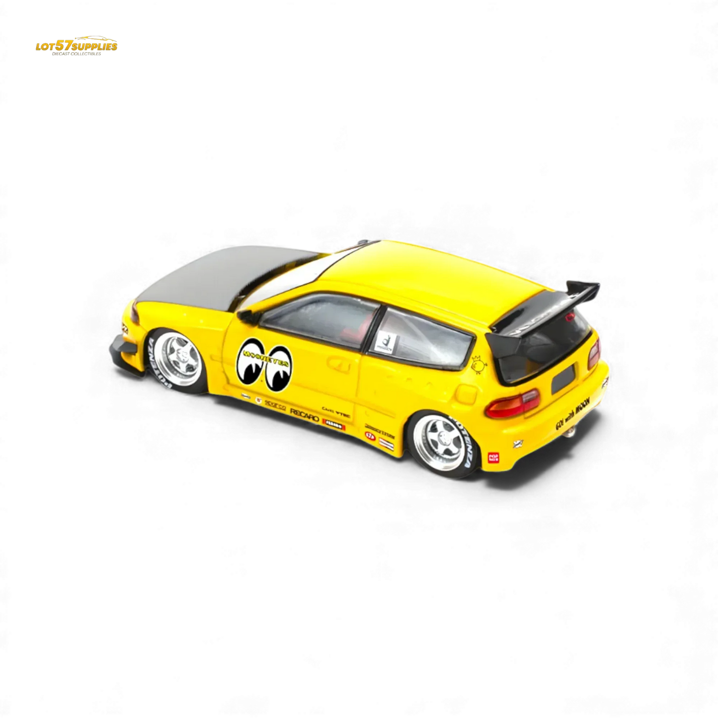 Pop Race Pandem Civic EG6 v1.5 - MOONEYES 1:64 PRE0010 - ToylandEU