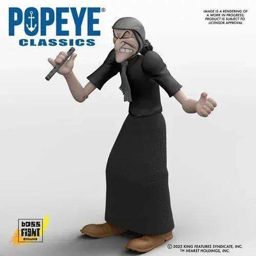 Popeye Sea Hag Highly Articulated Action Figure 6 Inch Collectible - ToylandEU