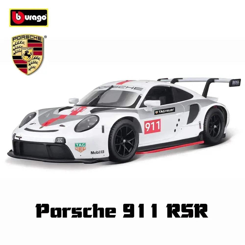 Porsche 1 24 Premium Alloy Diecast Car Model For Collectors - ToylandEU