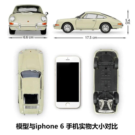 Porsche 1964 Diecast Alloy Model Car Welly Limited - ToylandEU™