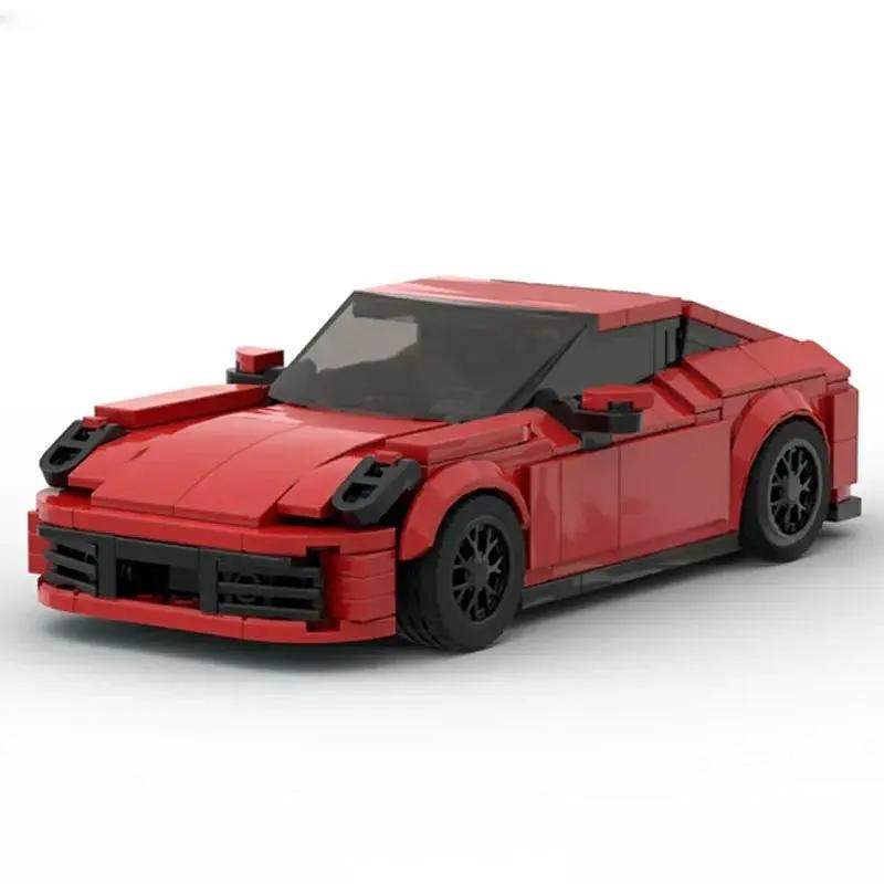 Porsche 911 red sports car Lego Custom Minifigures Building Block Toys - Minifigure Toys