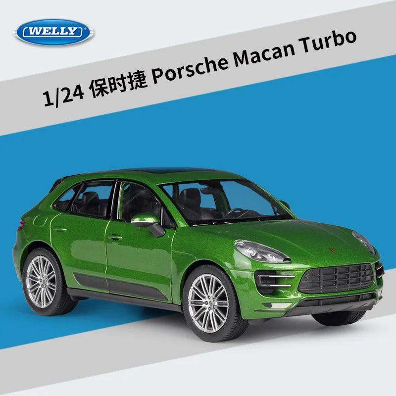 Porsche Macan Turbo Diecast 1 24 Alloy Toylandeu™