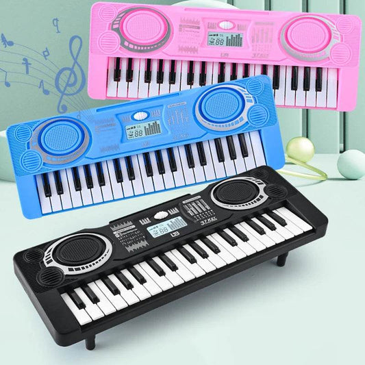 Portable 37 Keys Digital Keyboard LED Display Electronic Piano for Children Kids Educational Musical Instrument Toy - ToylandEU