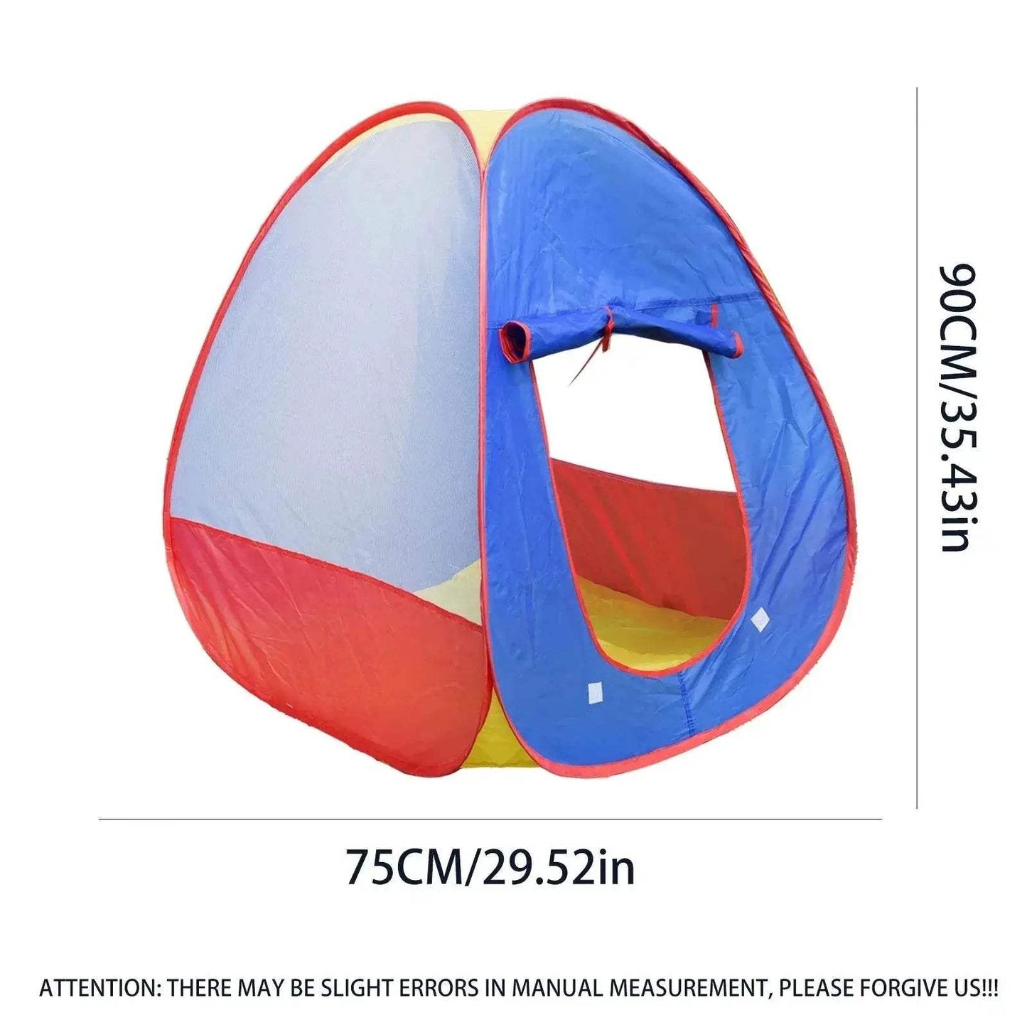 Cozy Foldable Portable Tent Castle Dollhouse Toyland EU - ToylandEU™