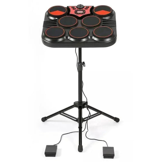 Portable Desktop Electronic Drum Pad With Headphones - ToylandEU™