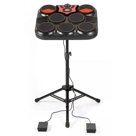 Portable Desktop Electronic Drum Pad With Headphones - ToylandEU™