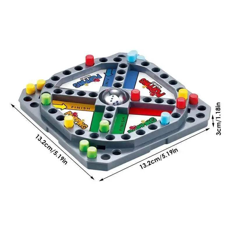 Portable Flying Chess Strategy Game - Fun for Family Travel & Play! - ToylandEU™