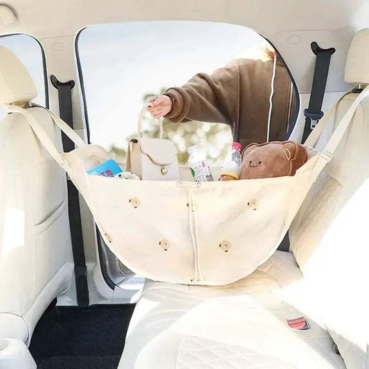 Portable Mommy Bag Large Capacity Hanging Car Seat Back Storage Bag Stroller Baby Items Organizer String Travel Bag for Mom - ToylandEU