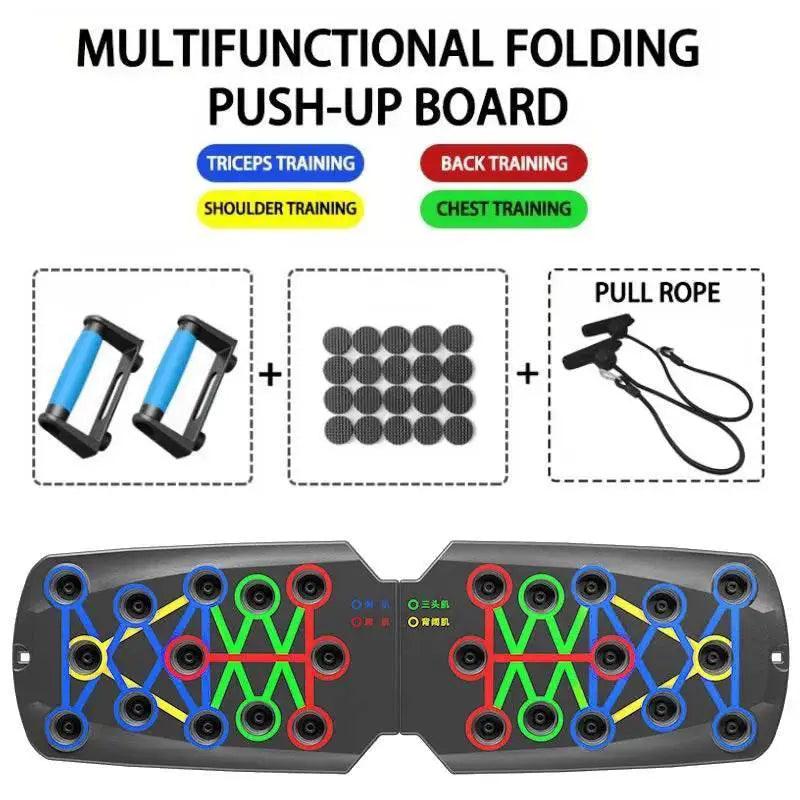 Portable Push Up Board Multicolor Home Gym Toyland EU - ToylandEU™