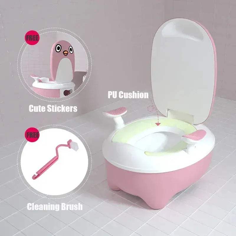 Potty Training Seat Portable Penguin Cartoon Travel - ToylandEU™