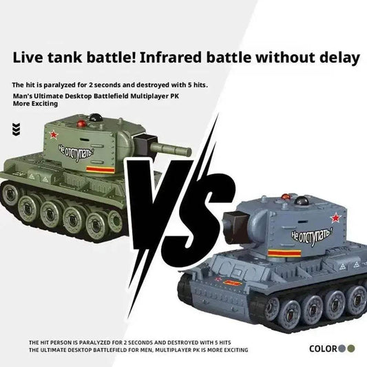 Powerful RC Tank Battle Tank Infrared Toyland EU - ToylandEU™