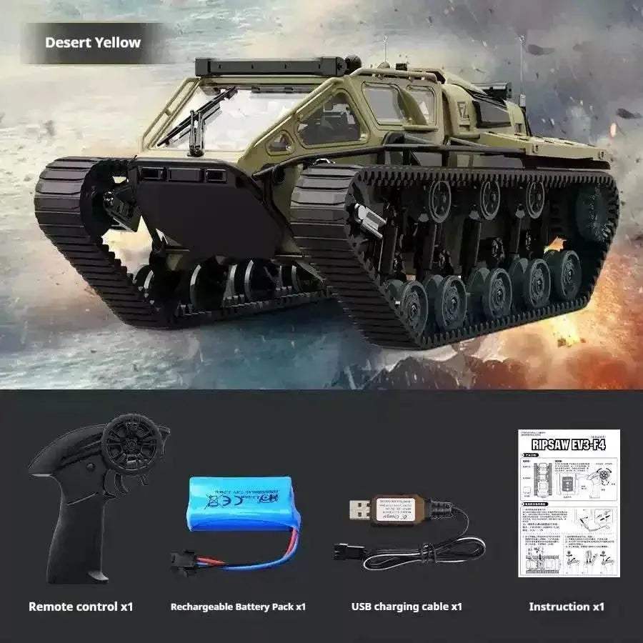 Powerful RC Tank Full Scale 4G Toyland EU - ToylandEU™