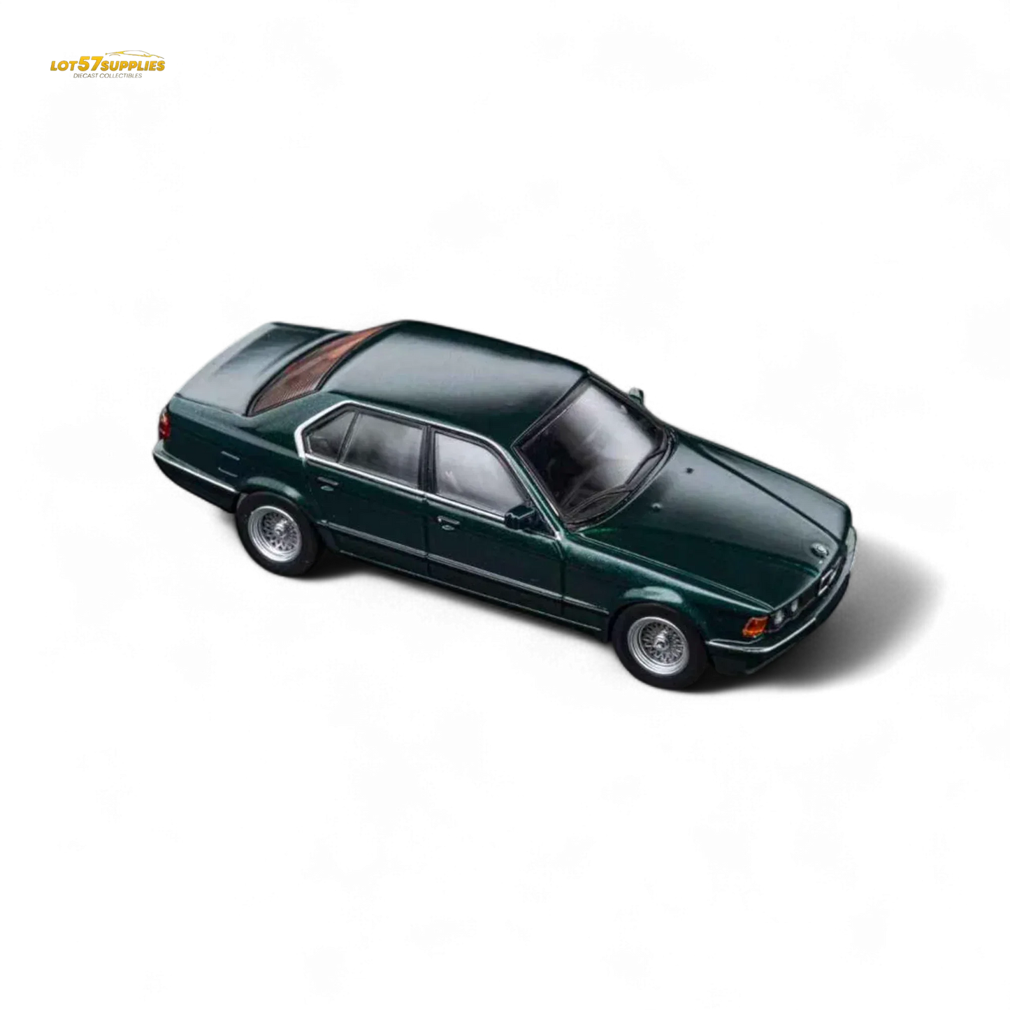DCM BMW E32 7-Series Diecast 1-64 Oxford Green Preorder - ToylandEU