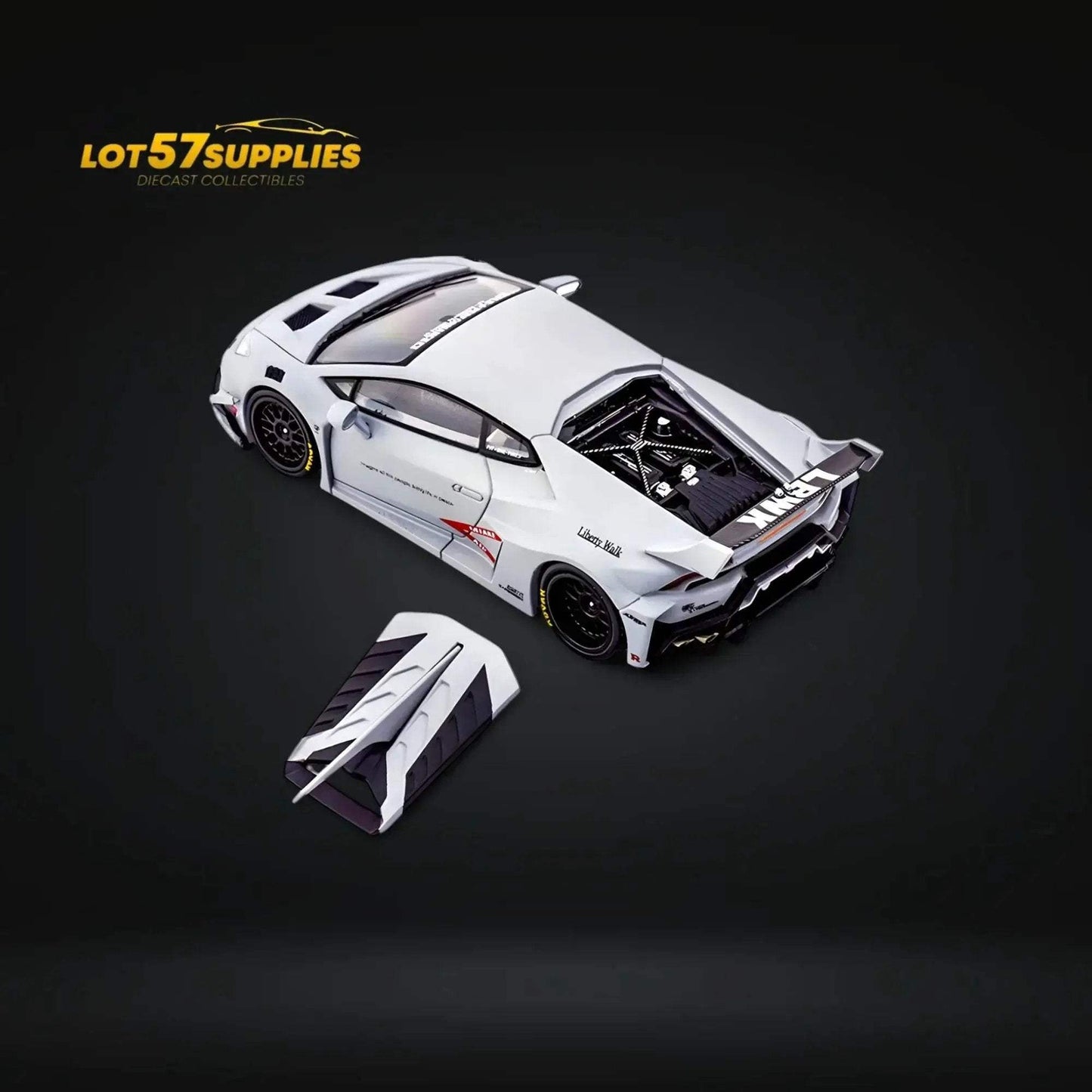 (Pre-Order) King Model LBWK Huracan - Air Force Grey 1:64 - ToylandEU