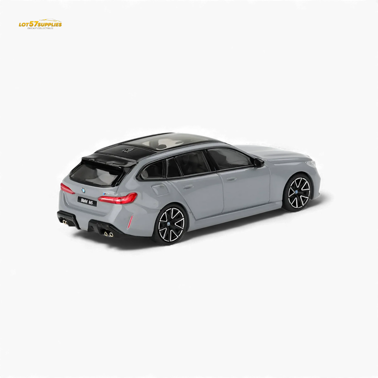 Mini GT BMW M5 Touring Diecast Model Brooklyn Grey Preorder - ToylandEU
