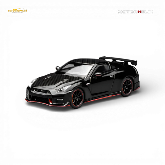 Officially Licensed Nissan GT-R NISMO 1:64 Diecast Model Meteor Black - ToylandEU