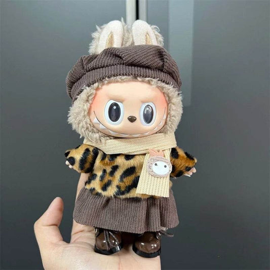 Premium 17cm Doll Clothes Cute Fashionable For Labubu V1 V2 - ToylandEU