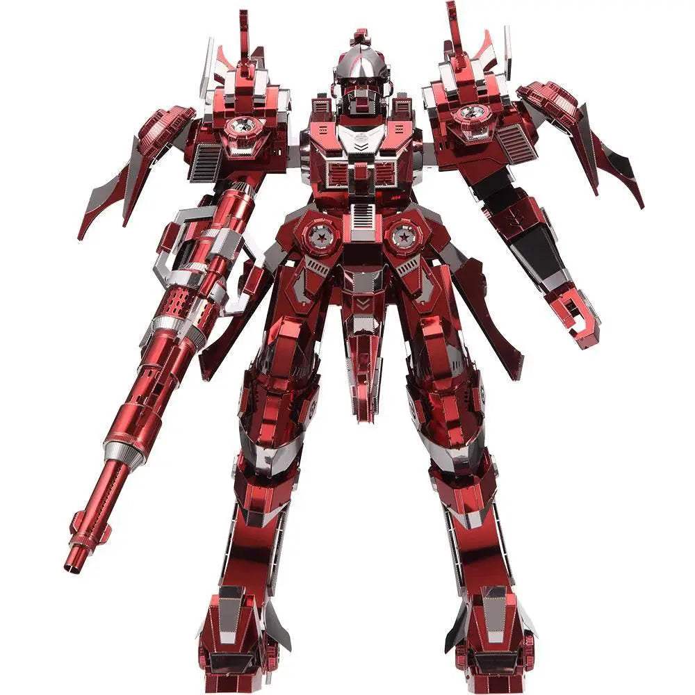 Premium 3D Metal Puzzle Kit Red Thunder Model Building Toy for Adults and Teens - ToylandEU
