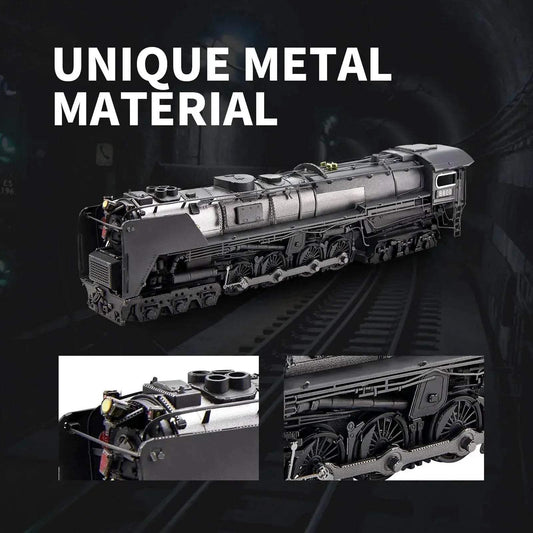 Premium 3D Metal Puzzle Kit with Detailed Locomotive Design for Hobbyists and Collectors - ToylandEU