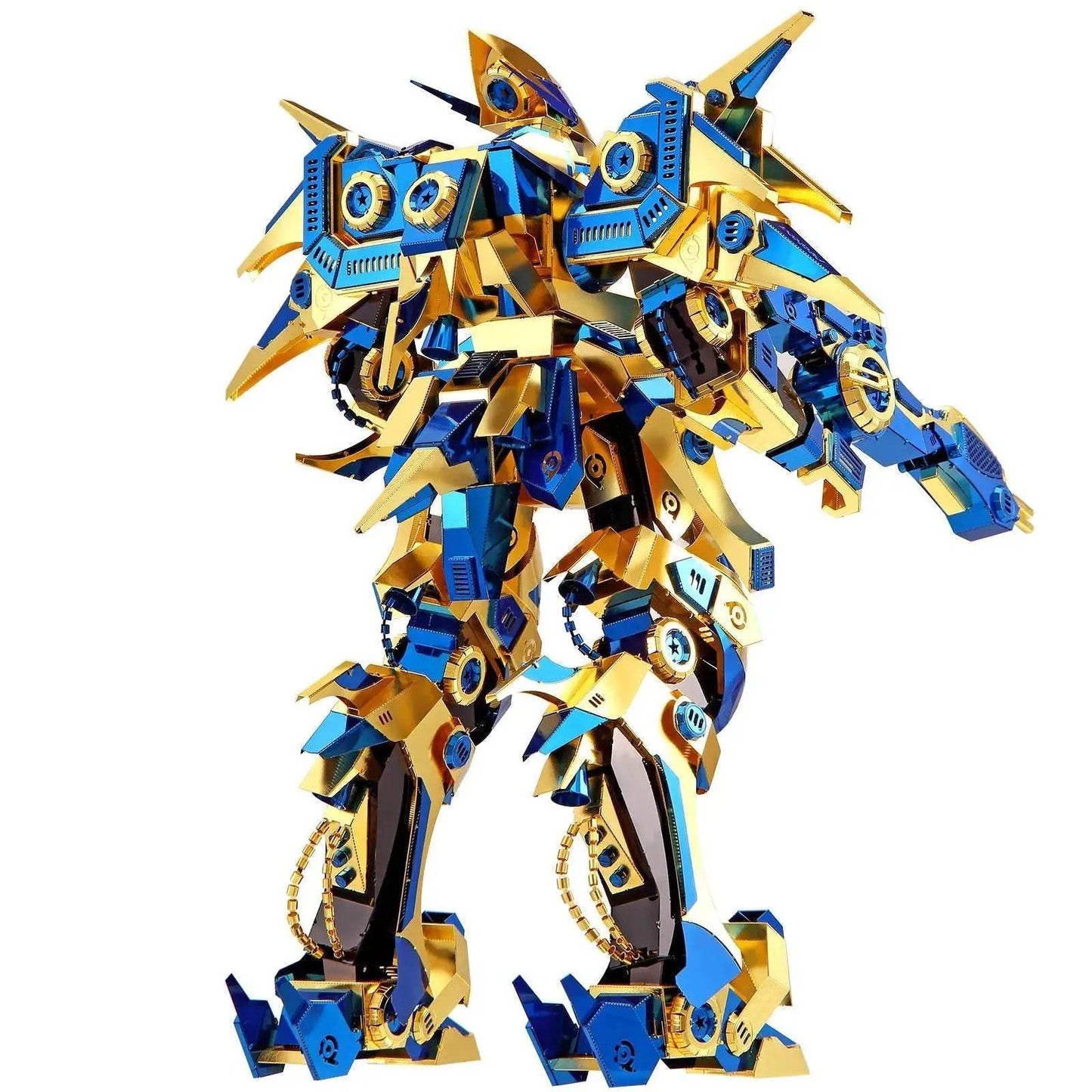 Premium 3D Metal Puzzle Kit with Sky Dominator Model for Adults and Teens - ToylandEU