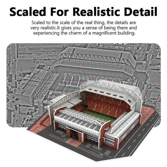 Premium 3D Paper Puzzle Football Stadium Model Kit for Kids and Sports Fans - ToylandEU