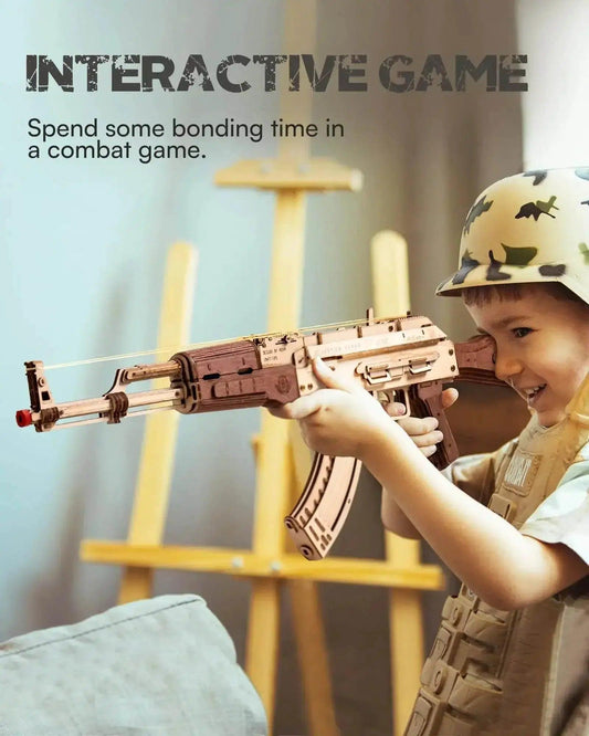 Premium 3D Wooden Gun Model Puzzle Toyland EU - ToylandEU™