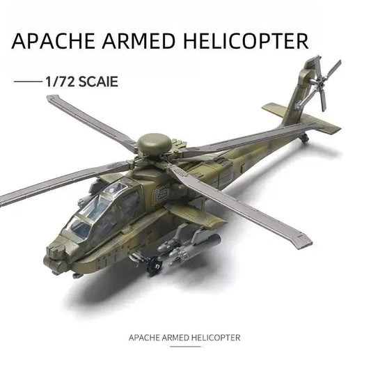 Premium AH 64 Apache Helicopter Blocks Toyland EU - ToylandEU™