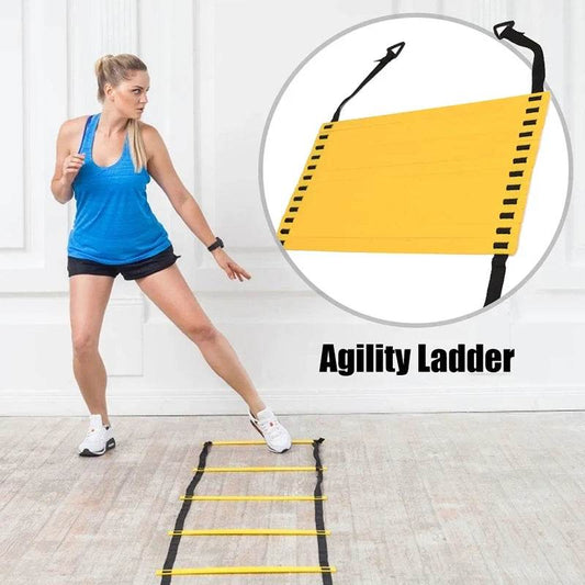 Premium Agility Ladder With Field Cones Parachute For Soccer - ToylandEU