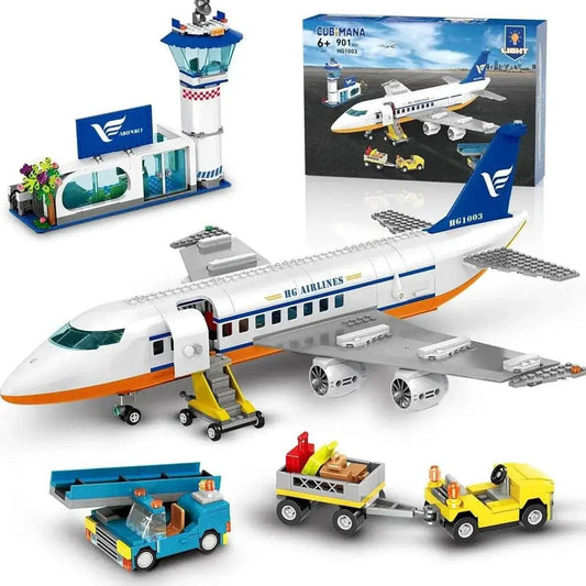 Premium Airplane Building Set LED Toyland EU - ToylandEU™