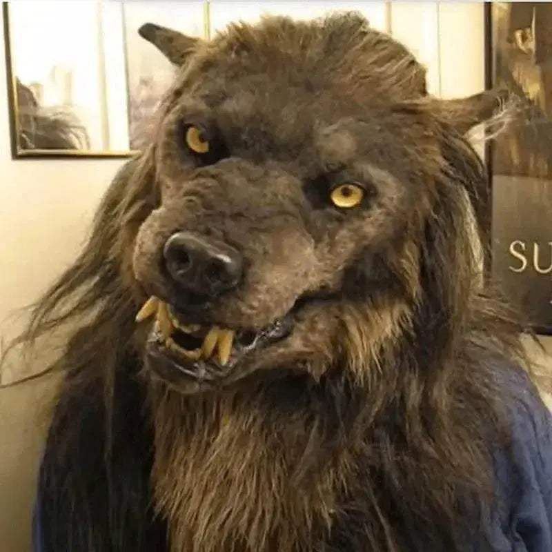 Realistic Werewolf Mask Headband Toyland EU - ToylandEU™