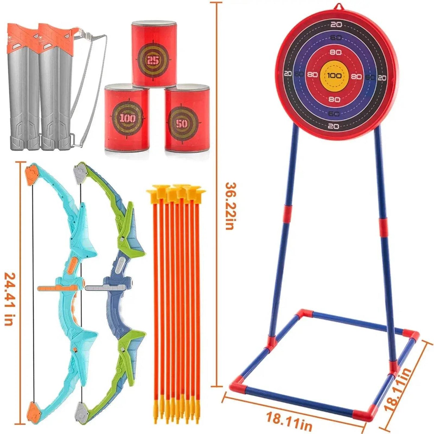 Bright LED Archery Bow Kit For Kids Toyland EU - ToylandEU™