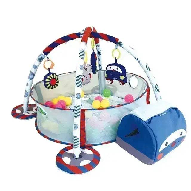 Premium Baby Play Mat With 3 In 1 Turtle Educational Design For Infants - ToylandEU