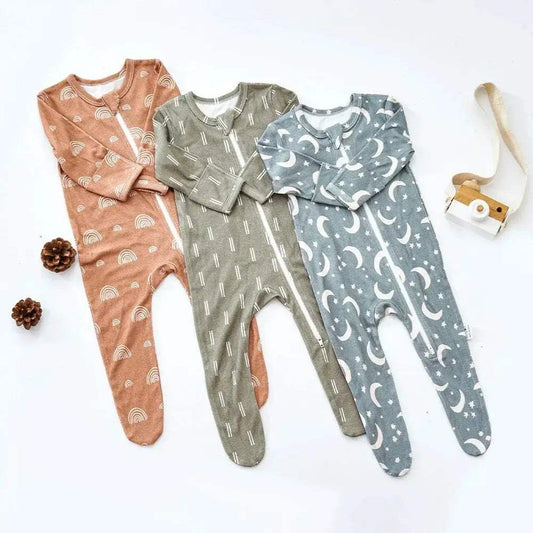 Soft Bamboo Baby Romper Knit 0-12 Months Toyland EU - ToylandEU™