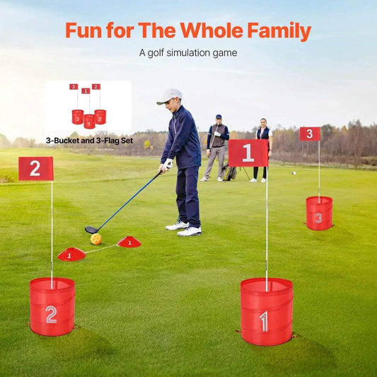 Premium Backyard Golf 3 6 9 Hole Game Toyland EU - ToylandEU™