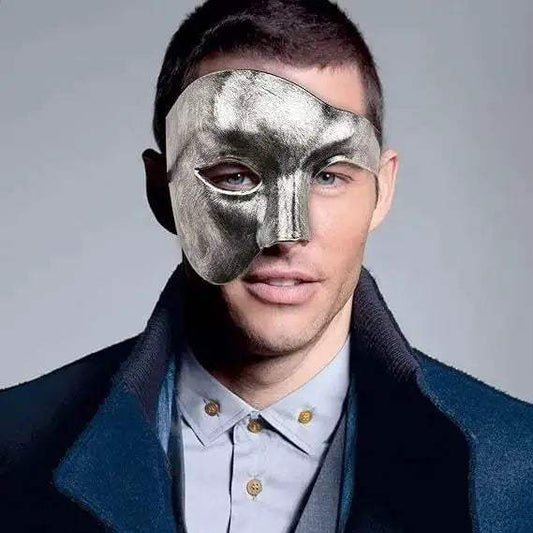 Premium Ball Mask Opera Phantom Half Mask For Men Festival - ToylandEU