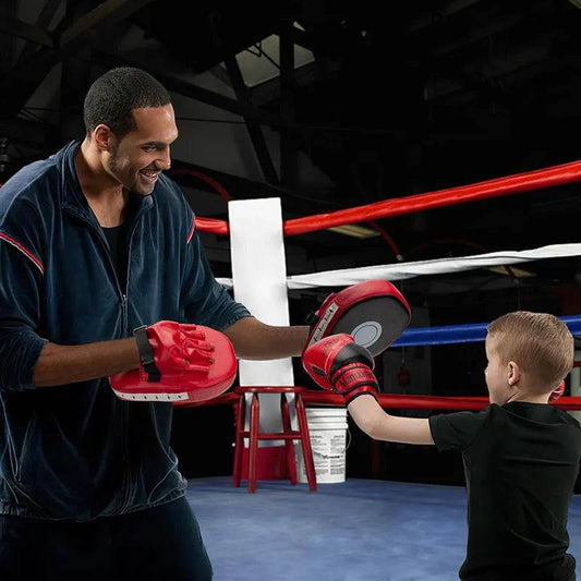 Premium Boxing Gloves And Mitts Set 3 In 1 For Kids - ToylandEU