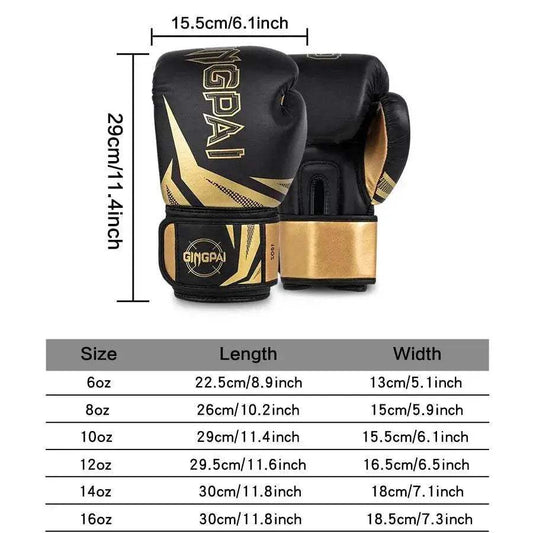 Premium Boxing Gloves Unisex Training 6 To 16oz Muay Thai - ToylandEU