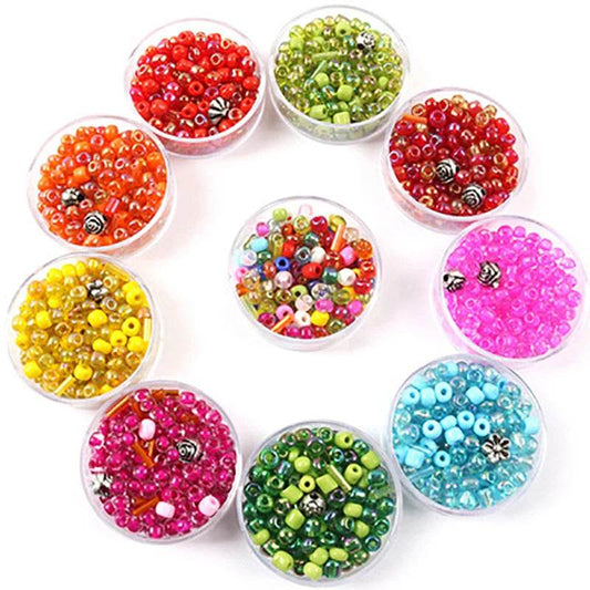 Premium Bracelet Making Kit for Kids Rainbow Beads - ToylandEU