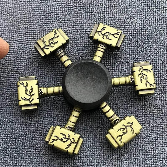 Premium Bronze Metal Alloy Fidget Spinner with Silent R188 Bearing for Stress Relief for Kids and Adults - ToylandEU