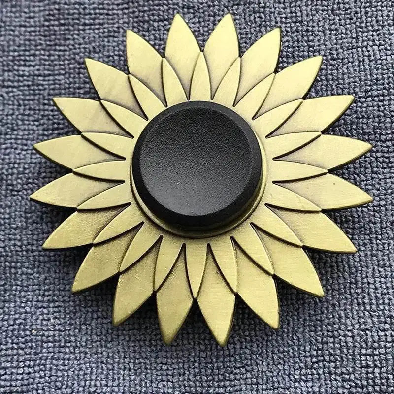 Premium Bronze Metal Alloy Fidget Spinner with Silent R188 Bearing for Stress Relief for Kids and Adults - ToylandEU