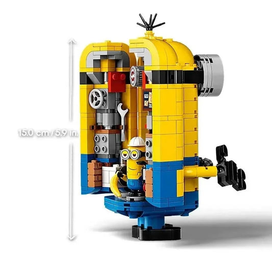 Premium Building Block Puzzle Kit Despicable Me Minion Compatible With 75551 For Kids - ToylandEU