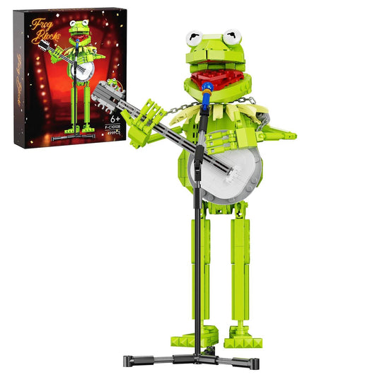Premium Building Block Set Big Frog Singing For Kids - ToylandEU
